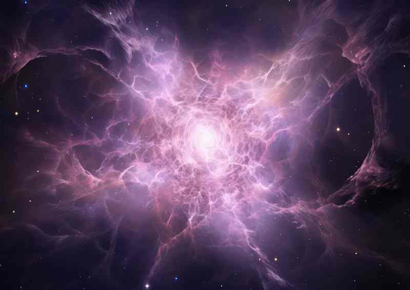 The Lilac Crab Nebula is pink space | Di-Bond