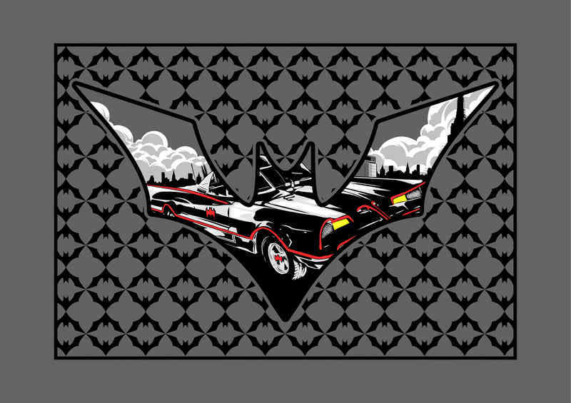 Bat Sign Mobile Car | Canvas