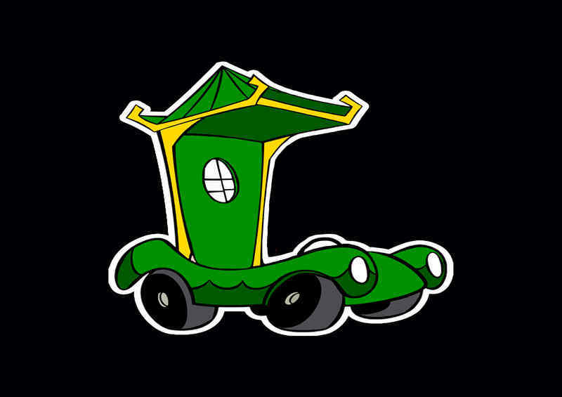 Childhood Cars Hong Kong Phooey | Metal Poster