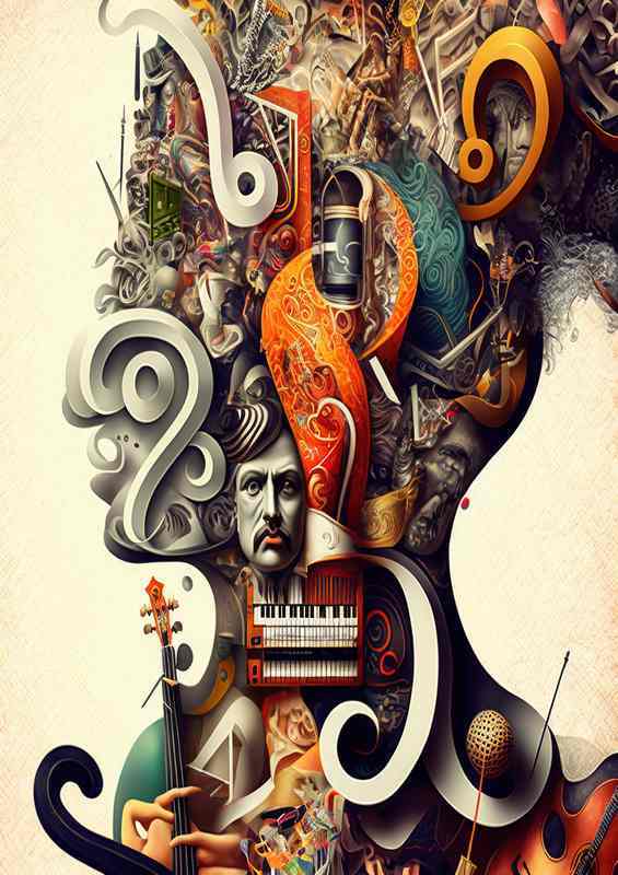 Worlds Famous Riffs | Metal Poster