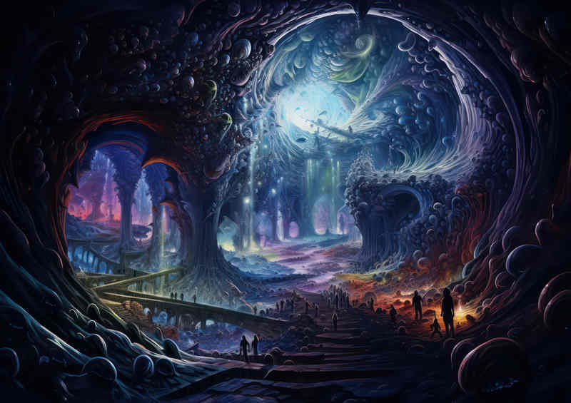 Fantasy Enchanted worlds with artful colours | Di-Bond