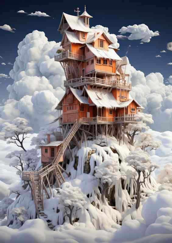 Castle in the Clouds Unforgettable Fantasy Stays | Poster