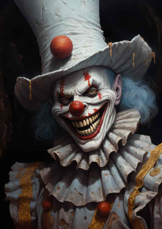 Chasing Shadows Creepy Clowns in the Dark | Poster