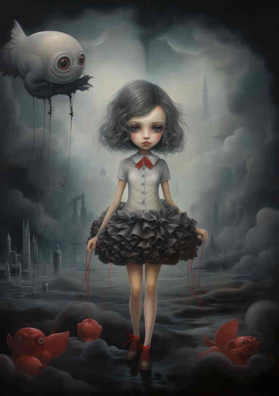 Dolls of the Damned | Metal Poster