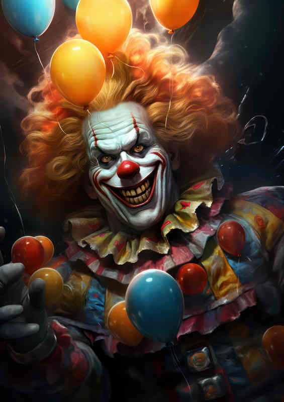 Terror Under the Big Top Creepy Clown Encounters | Poster