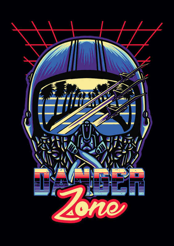 Danger zone flight mode | Poster
