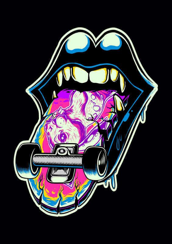 Death Skate | Canvas