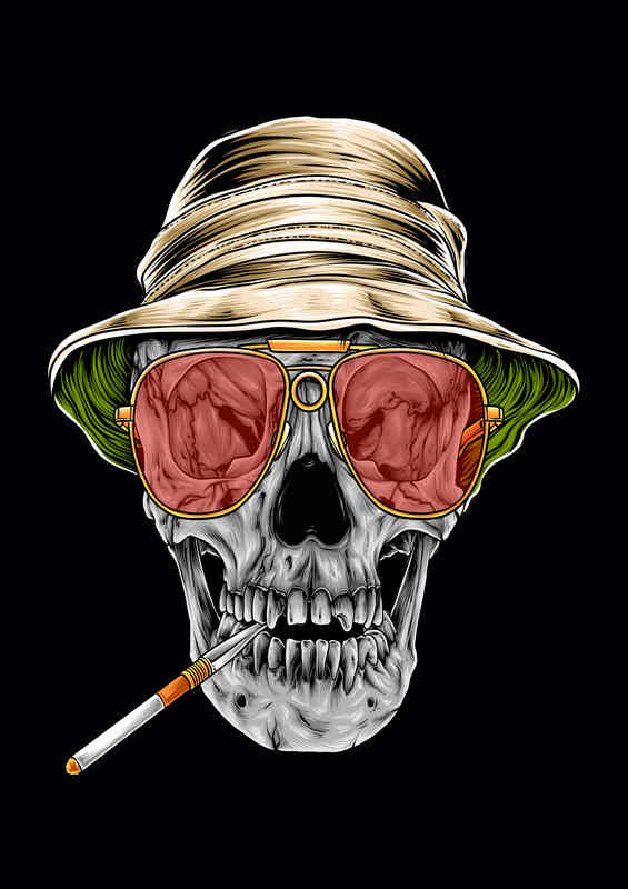 Fear Of Loathing the hat and glasses | Di-Bond