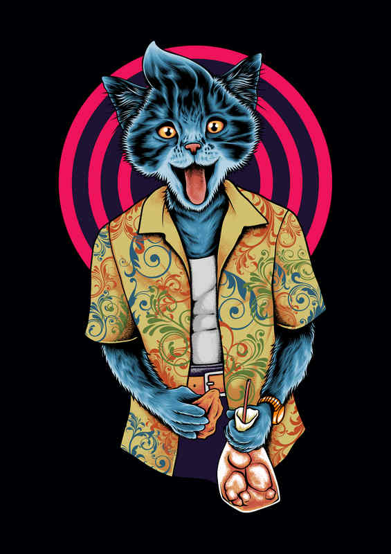 Food Ventura cat detective | Canvas