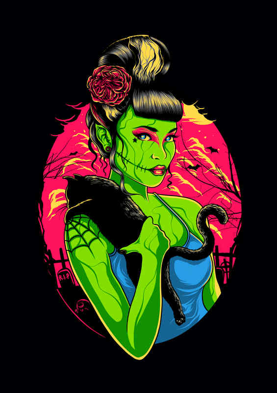 Frankenstein Girl | Di-Bond