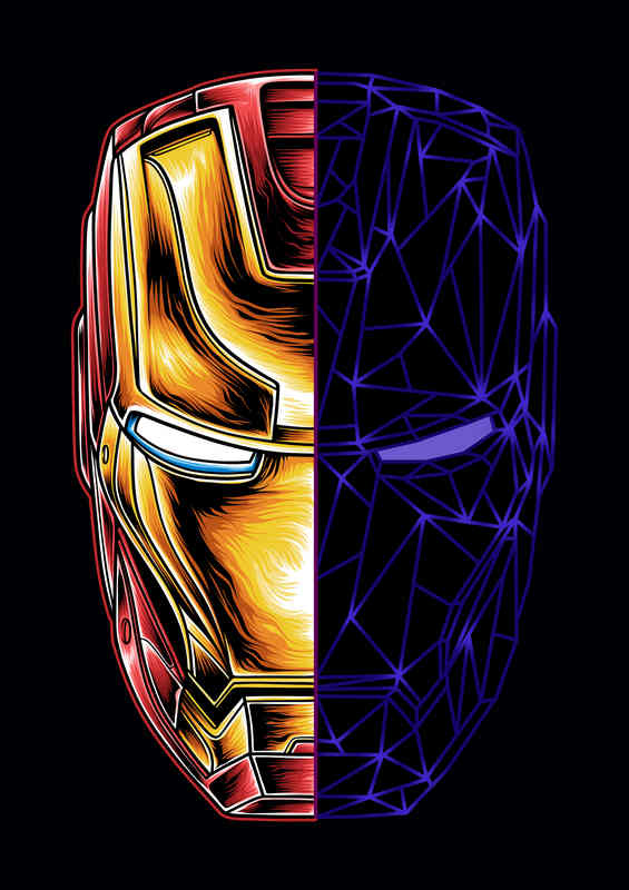 Geo Ironman | Canvas