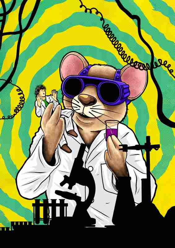 Human Lab Rat | Di-Bond