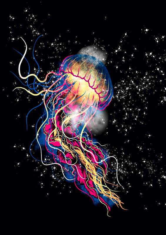Jellyfish | Metal Poster