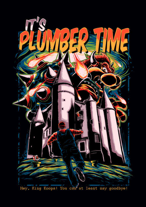 Mario Brothers time for work | Canvas