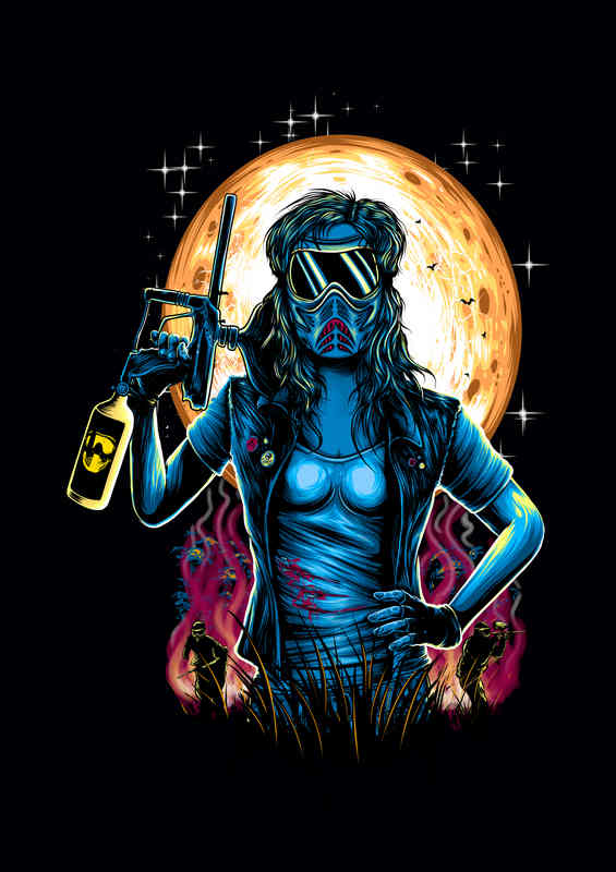 Midnight Masked Murder Paintball | Poster
