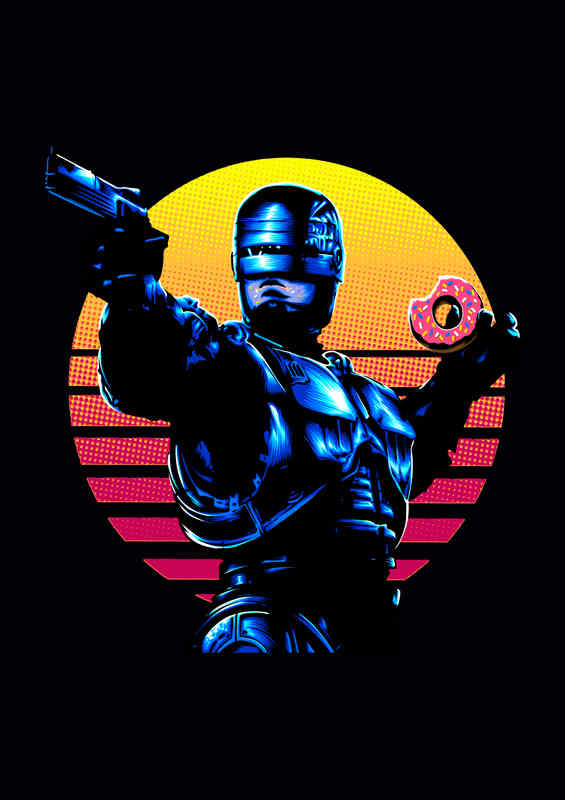 Robocop back in time | Canvas