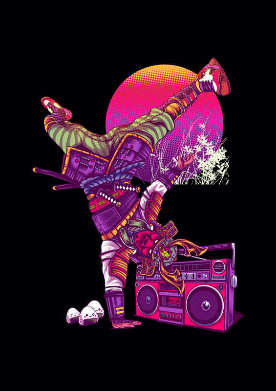 Samurai Dance | Canvas