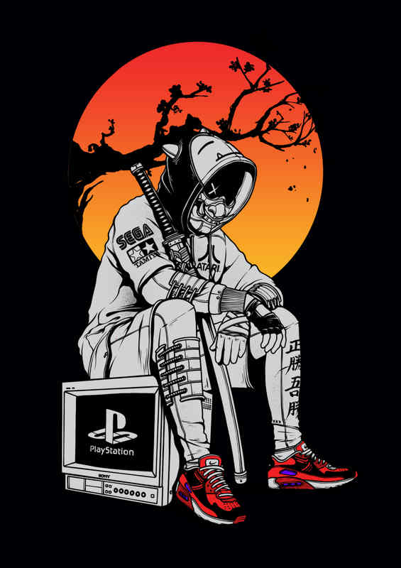 The Handler always gaming | Metal Poster