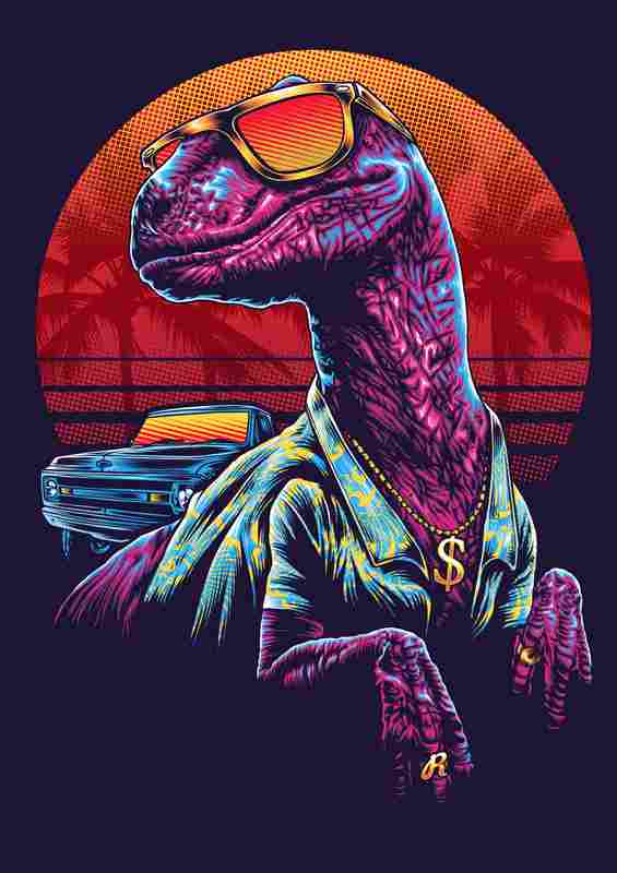The Raptor Purple | Di-Bond