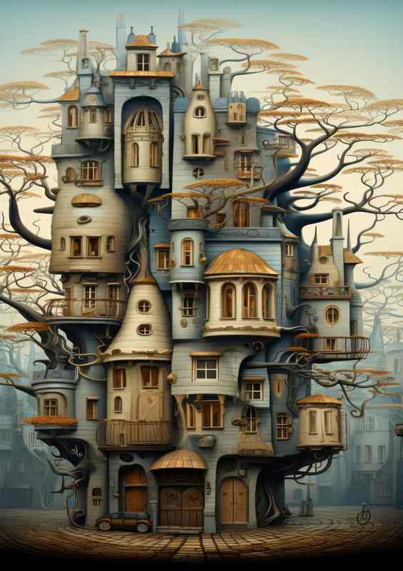 Once Upon a Castle | Metal Poster