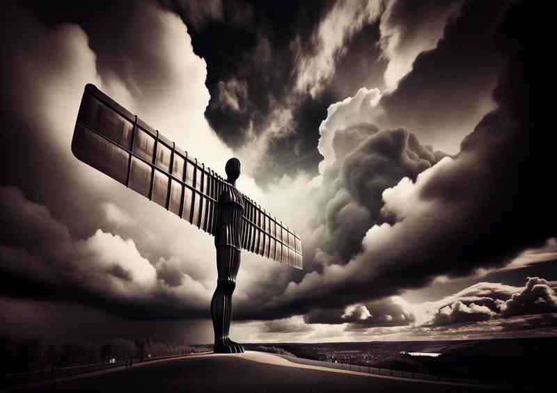 Angel of the North | Iconic Steel Sculpture | Di-Bond