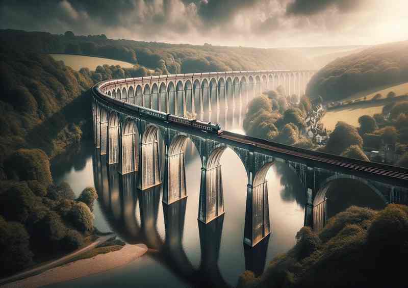 Balcombe Viaduct Metal Poster