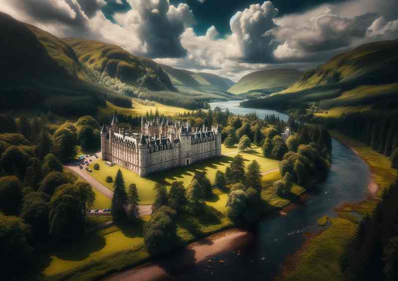 Balmoral Castle Scotlands Picturesque Summer Residence | Di-Bond