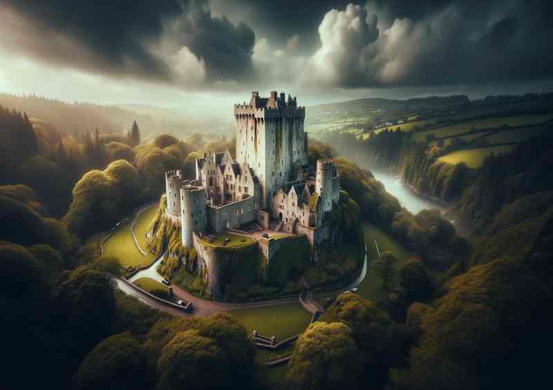 Blarney Castle Cork Legendary Stone Fortress | Di-Bond