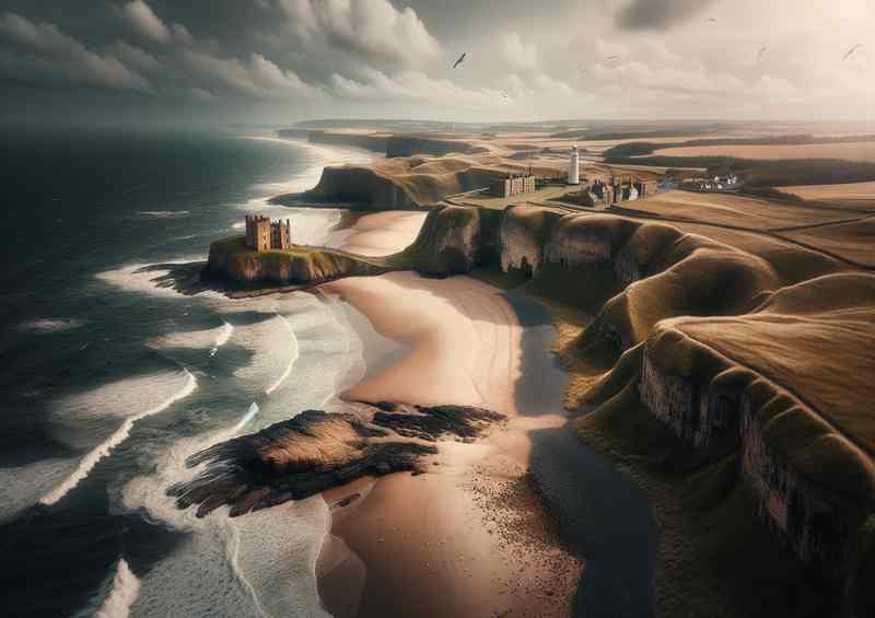 Coasts Rugged Allure Northumberland Coast Sandy beaches | Poster