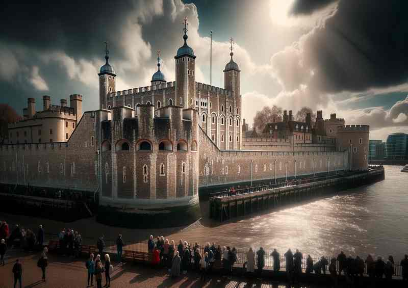 Crowns Historical Keeper the Tower of London | Poster