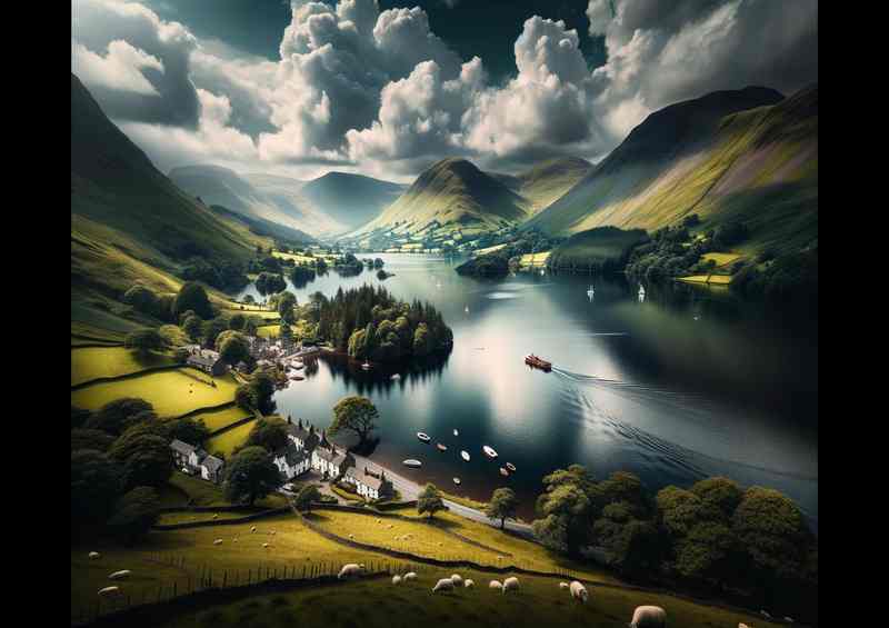 Cumbrian Seren in the Lake District | Poster