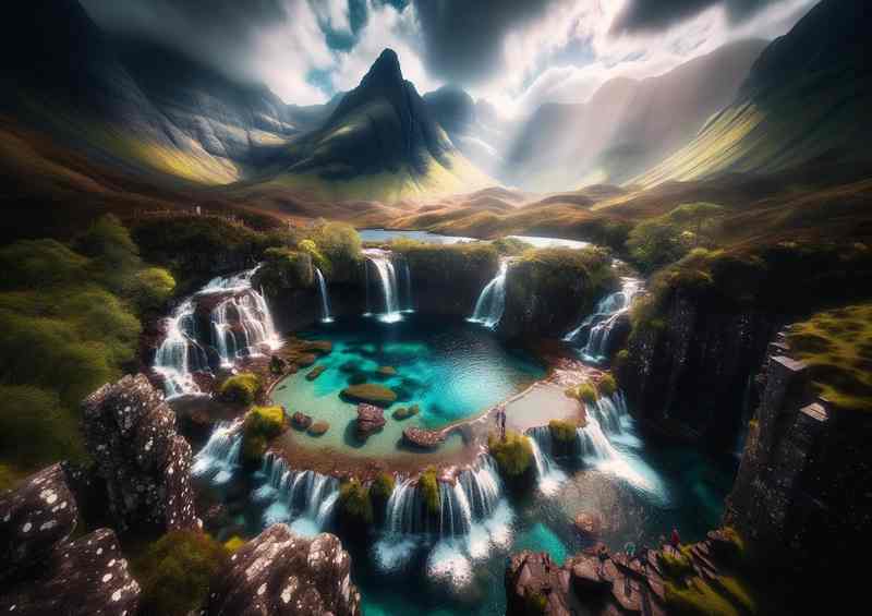 Enchanted Waters the Fairy Pools on the Isle of Skye | Poster