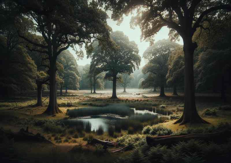 Epping Forest Essex London Dense woodlands | Di-Bond