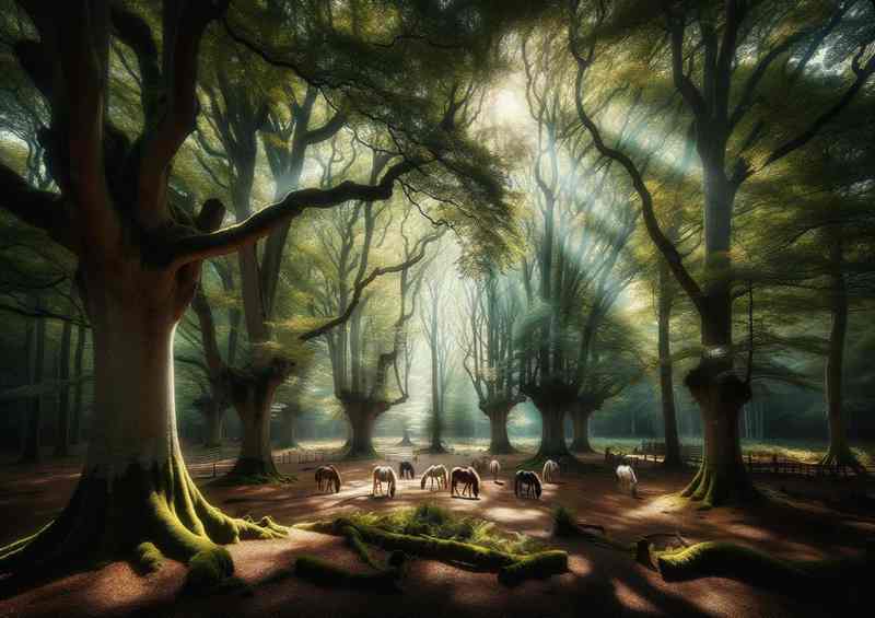 Ancient Oaks & Beech Trees | Di-Bond