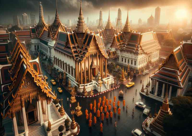 Thailand's Royal Complex in Busy Bangkok | Di-Bond