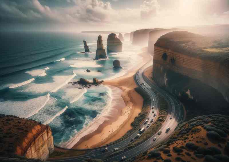 Great Ocean Road Aus Coast Drive Stunning Views | Di-Bond