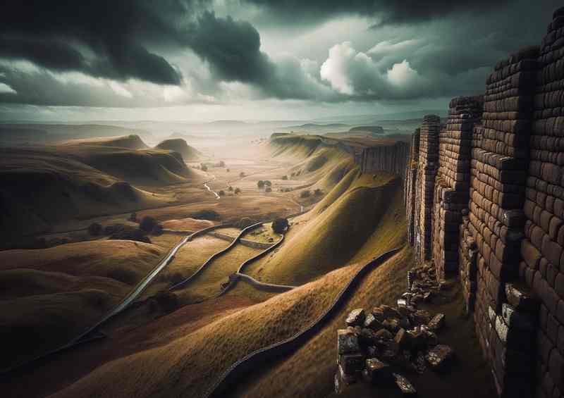 Hadrians Wall Northern Frontier Roman Legacy | Canvas
