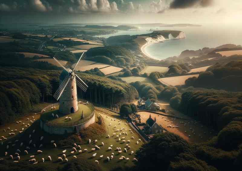 Islands Diverse Splendor Isle of Wight | Metal Poster