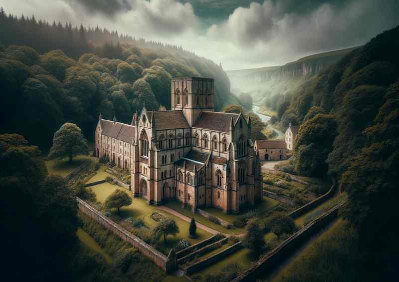 Mount Grace Priory Metal Poster