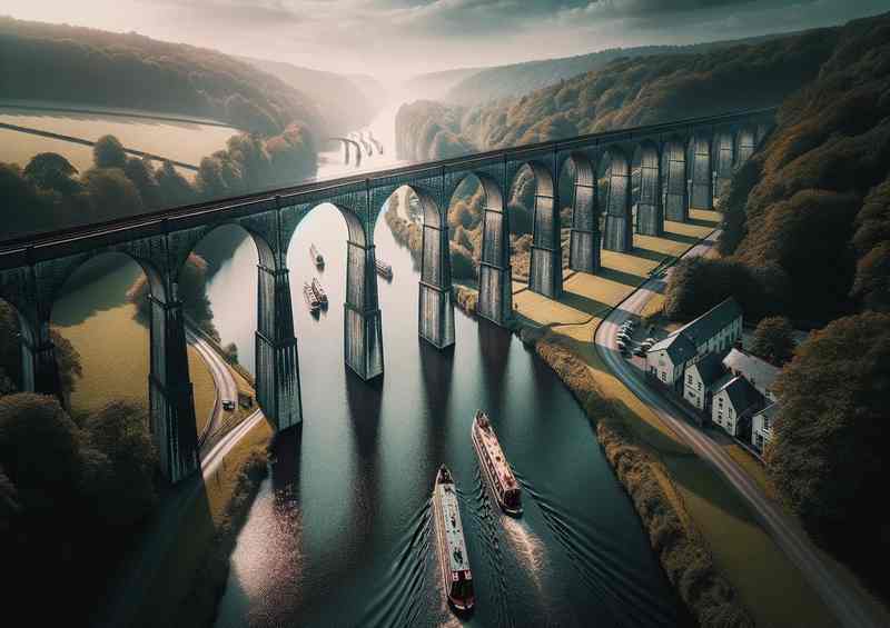 Pontcysyllte Aqueduct - Breathtaking Views Poster