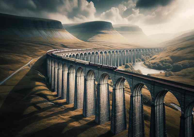 Ribblehead Viaduct | Metal Poster - Yorkshire Dales