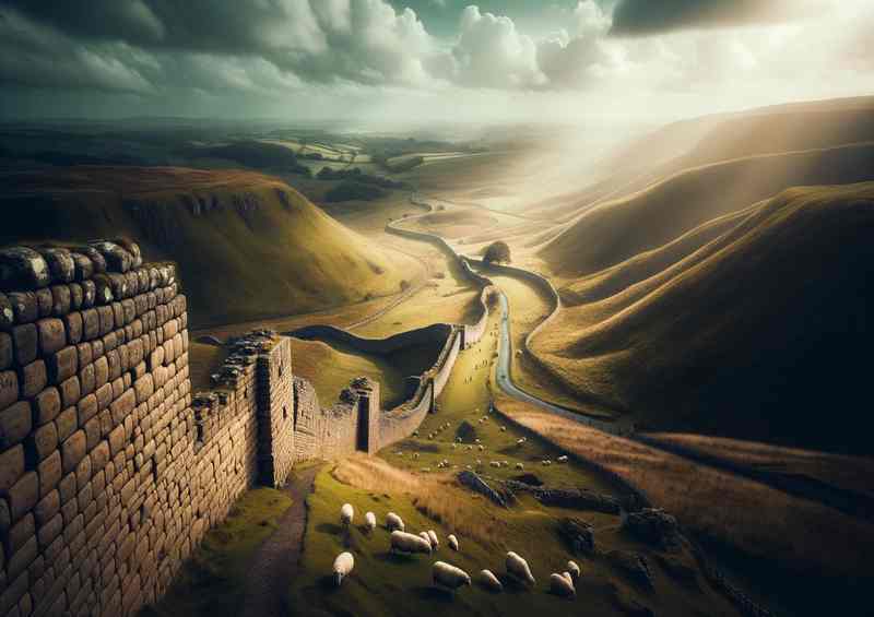 Roman Legacy in Stone Hadrians the Northern English landscape | Canvas