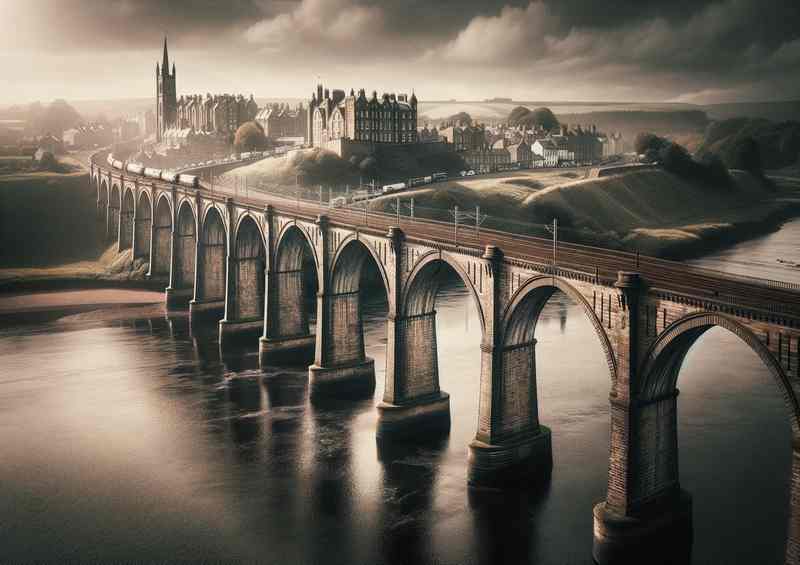 River Tweed Royal Bridge - Di-Bond