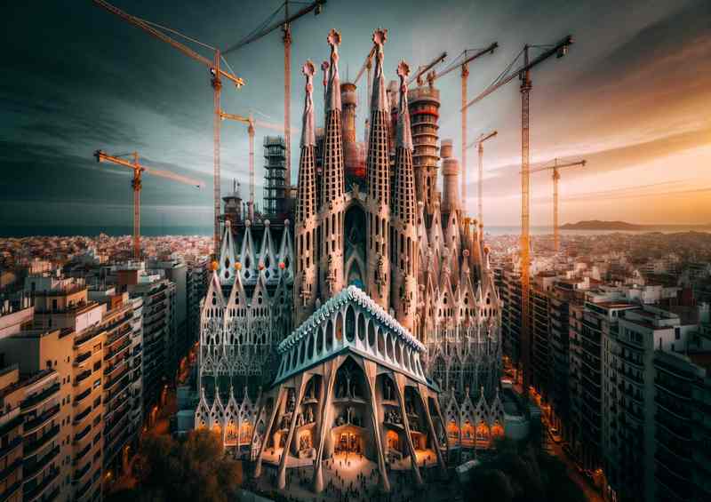 Sagrada Família | Metal Poster