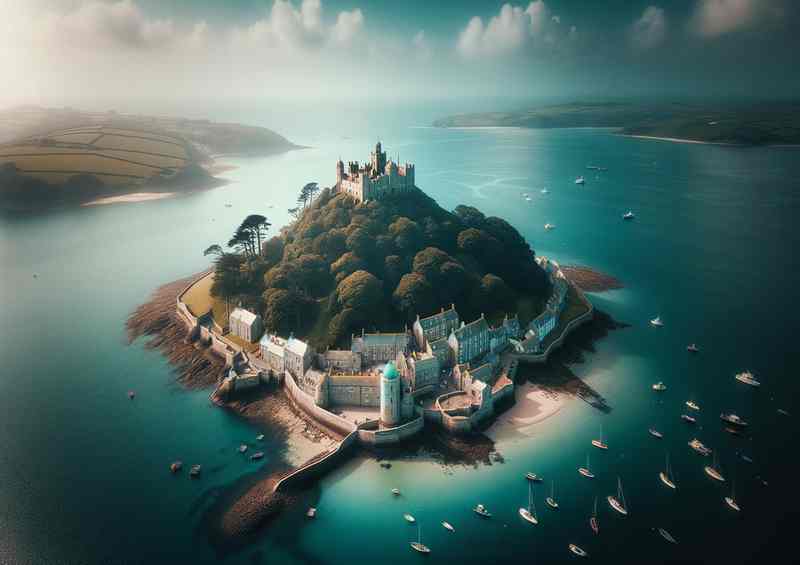 St Michaels Mount Cornwall Island Fortress | Di-Bond