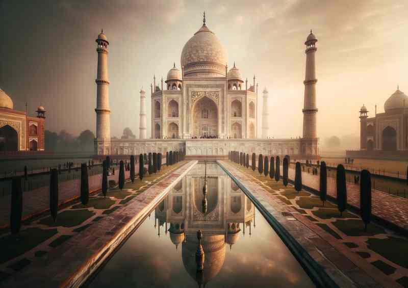 Taj Mahal Ivory Love | Di-Bond