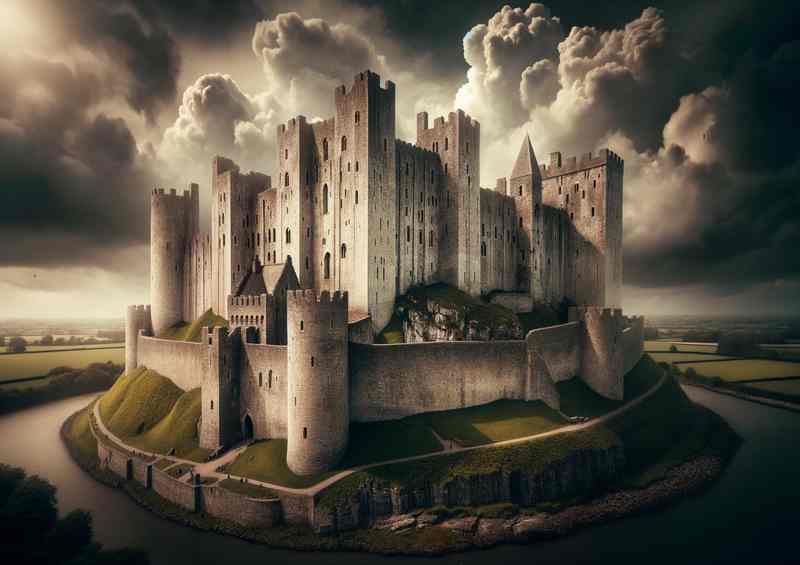 Trim Castle Meath Medieval Majesty | Poster