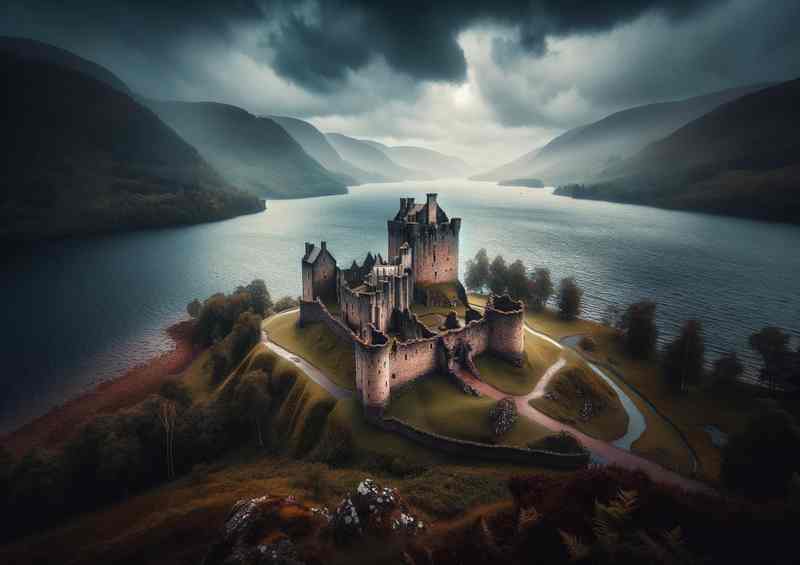 Urquhart Castle Loch Ness Mystical Ruin | Di-Bond