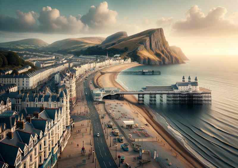 Victorian Charm Wales Promenade | Poster