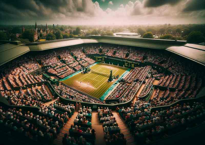 Wimbledon London Worlds Premier Tennis Championship Grounds | Canvas